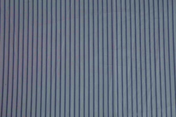 Blue Striped Shirt Fabric - Image 2