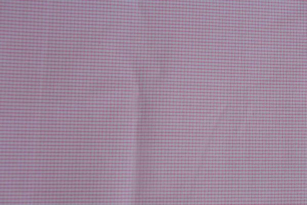 Elegant Pink Microcheck Shirt Fabric - Image 2